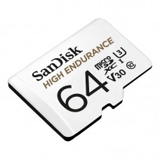 Карта памяти SanDisk High Endurance 64Gb MicroSDXC V30 UHS-I (3) 100|40 Mb/s Карта памяти SanDisk High Endurance 64Gb MicroSDXC V30 UHS-I (3) 100|40 Mb/s