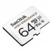Карта памяти SanDisk High Endurance 64Gb MicroSDXC V30 UHS-I (3) 100|40 Mb/s Карта памяти SanDisk High Endurance 64Gb MicroSDXC V30 UHS-I (3) 100|40 Mb/s